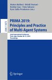 PRIMA 2019: Principles and Practice of Multi-Agent Systems