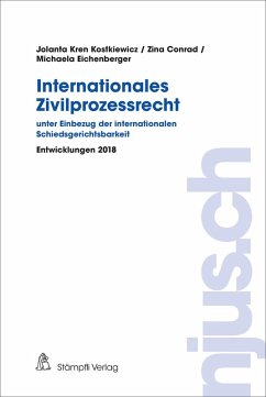 Cover Internationales Zivilprozessrecht - unter Einbezug der internationalen Schiedsgerichtsbarkeit (eBook, PDF)