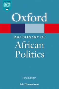 A Dictionary of African Politics (eBook, ePUB) - Cheeseman, Nicholas; Bertrand, Elo?se; Husaini, Sa'eed