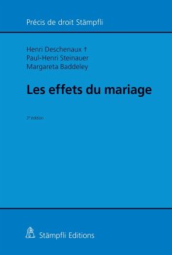 Cover Les effets du mariage (eBook, PDF)