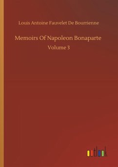 Cover Memoirs Of Napoleon Bonaparte