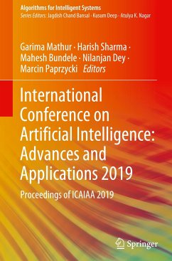 International Conference on Artificial Intelligence: Advances and Applications 2019