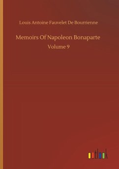Cover Memoirs Of Napoleon Bonaparte