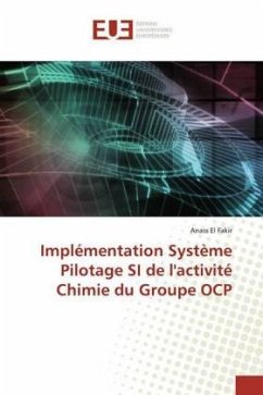 Implémentation Système Pilotage SI de l'activité Chimie du Groupe OCP - El Fakir, Anass