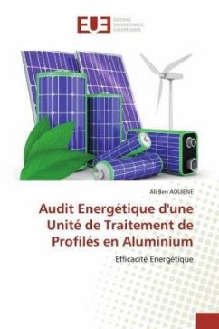 Audit Energétique d'une Unité de Traitement de Profilés en Aluminium - Ben AOUIENE, Ali