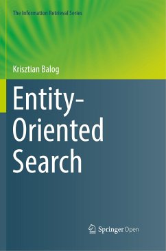 Entity-Oriented Search - Balog, Krisztian
