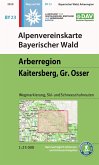 Alpenvereinskarte Bayerischer Wald, Arberregion, Kaitersberg, Gr. Osser