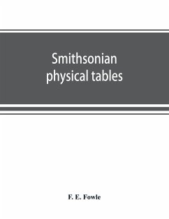 Smithsonian physical tables - E. Fowle, F.