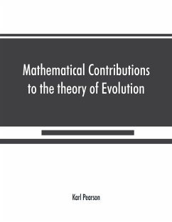 Mathematical Contributions to the theory of Evolution On the theory of contingency and its relation to association and normal correlation - Pearson, Karl