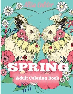 Spring Adult Coloring Book - Calder, Alisa