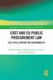 Cost and EU Public Procurement Law (eBook, ePUB)