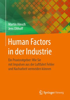Human Factors in der Industrie (eBook, PDF) - Hinsch, Martin; Olthoff, Jens