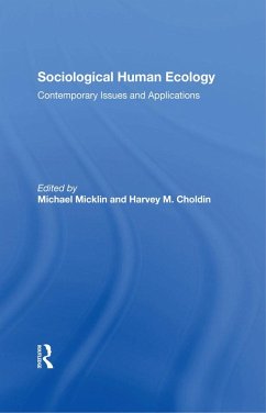 Cover Sociological Human Ecology (eBook, ePUB)