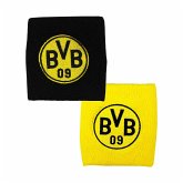 Borussia Dortmund 19270300 - BVB Schweißarmband/Schweißband, Schwarz/Gelb