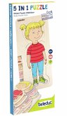 Beleduc 17160 - Lagenpuzzle Körper, Dein Körper Mädchen, 5 in 1 Puzzle, Lern-Puzzle, 29-teilig Beleduc 17160 - Lagenpuzzle Körper, Dein Körper Mädchen, 5 in 1 Puzzle, Lern-Puzzle, 29-teilig