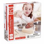 Hape E3137 - Kochset für Küchenchefs, Kinder-Kochset, 7-teilig