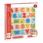 Hape E1551 - Puzzle mit Großbuchstaben, Steckpuzzle, Lernspielzeug, Holz