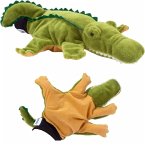 Beleduc 40129 - Handpuppe Krokodil, 22 cm