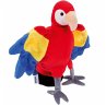 Beleduc 40131 - Handpuppe Papagei, 22 cm - Bild 1