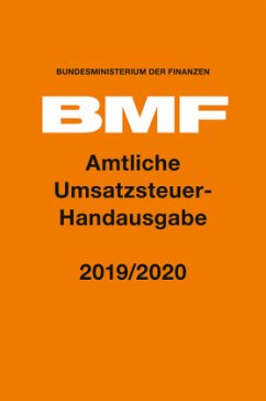 Amtliche Umsatzsteuer-Handausgabe 2019/2020 - BMF