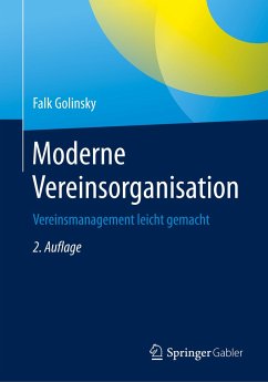 Moderne Vereinsorganisation - Golinsky, Falk