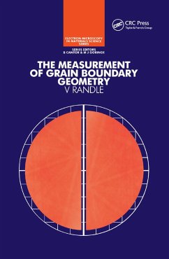 The Measurement of Grain Boundary Geometry - Randle, Valerie