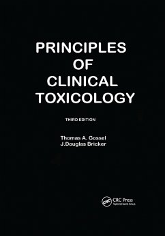 Principles Of Clinical Toxicology - Gossel, Thomas A