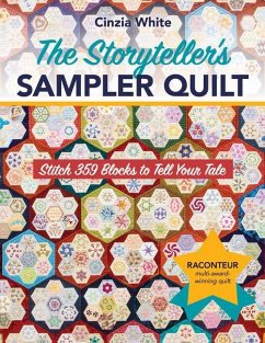 The Storyteller's Sampler Quilt - White, Cinzia