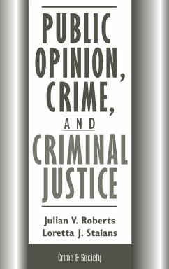 Cover Public Opinion, Crime, And Criminal Justice
