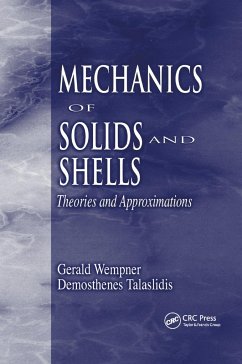 Mechanics of Solids and Shells - Wempner, Gerald; Talaslidis, Demosthenes