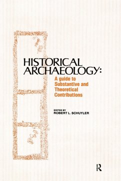 Historical Archaeology - Schuyler, Robert