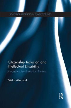 Citizenship Inclusion and Intellectual Disability - Altermark, Niklas (Lund University, Sweden)