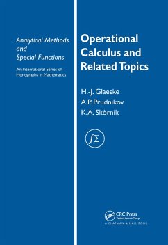 Operational Calculus and Related Topics - Prudnikov, A P; Skórnik, K a