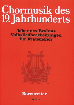 Cover Volksliedbearbeitungen für Frauenchor Partitur (dt)
