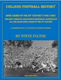 College Football History &quote;Bowl Games of the 20th Century&quote; (eBook, ePUB)
