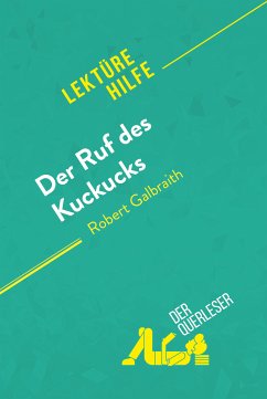 Der Ruf des Kuckucks von Robert Galbraith (Lektürehilfe) (eBook, ePUB) - Gibbons, Cassandra; derQuerleser