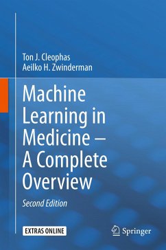 Machine Learning in Medicine ¿ A Complete Overview - Cleophas, Ton J.;Zwinderman, Aeilko H.