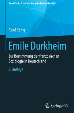 Emile Durkheim - König, René