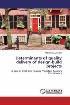 Determinants of quality delivery of design-build projects