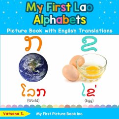 My First Lao Alphabets Picture Book with English Translations - S, Vatsana