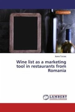 Wine list as a marketing tool in restaurants from Romania - Turcas, Ioana