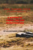A Matter of Public Record Investigation (eBook, ePUB)