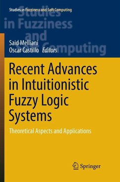 Cover Recent Advances in Intuitionistic Fuzzy Logic Systems