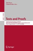 Tests and Proofs (eBook, PDF)