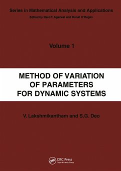 Method of Variation of Parameters for Dynamic Systems (eBook, PDF) - Lakshmikantham, V.