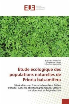 Étude écologique des populations naturelles de Prioria balsamifera - Kidikwadi, Eustache;Lubini, Constantin;Luyindula, Sébastien