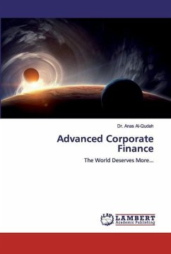 Advanced Corporate Finance - Qudah, Anas Al-