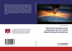 Optical & luminescence properties of rare earth doped phosphate glasses