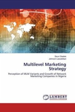 Multilevel Marketing Strategy - Oladele, Seun;Laosebikan, Johnson