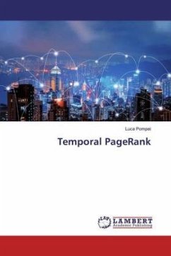 Temporal PageRank